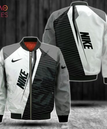 Stylish Nike Bomber Jacket - Sleek Design, Perfect For All Seasons