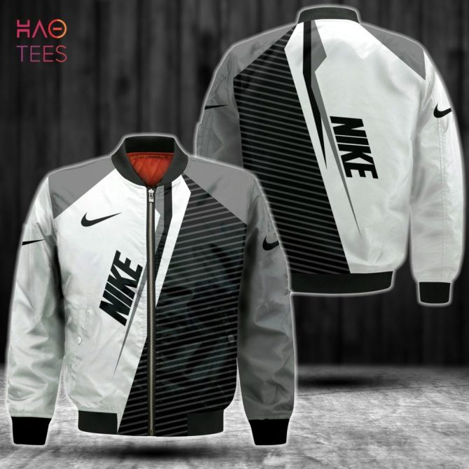 Stylish Nike Bomber Jacket - Sleek Design, Perfect For All Seasons