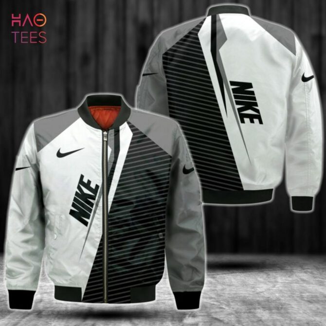Stylish Nike Bomber Jacket - Sleek Design, Perfect For All Seasons - Image 2