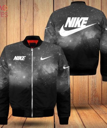 Stylish Galaxy Print Bomber Jacket - Men'S Casual Outerwear With Logo Design