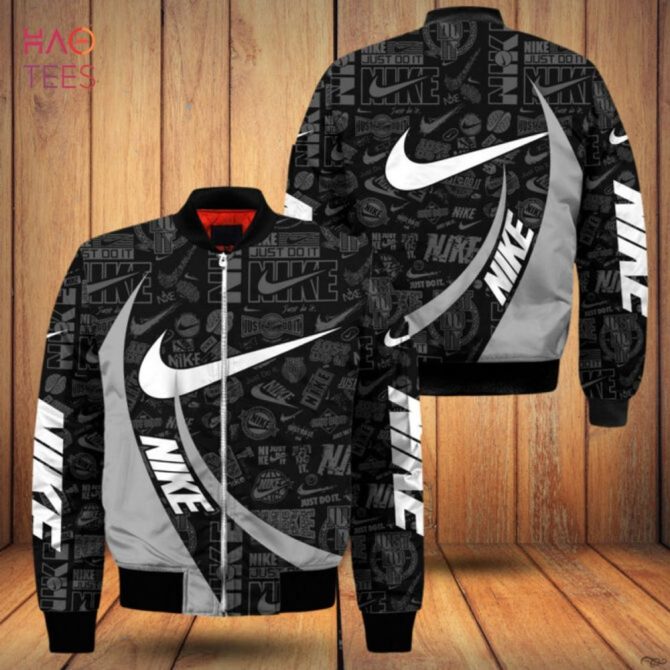 Best Nike Luxury Brand Full Printing Pattern Bomber Jacket Pod Design - Image 2
