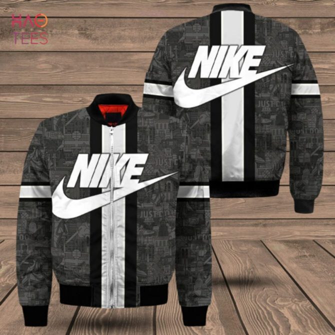 Stylish Unisex Black & White Graphic Bomber Jacket - Trendy Streetwear Fashion - Image 2