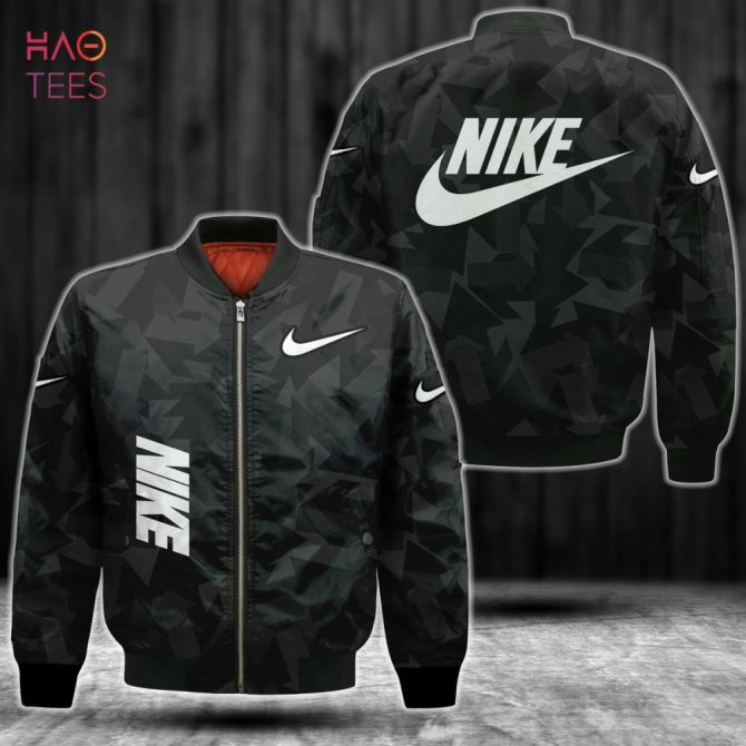 Stylish Nike Black Bomber Jacket - Trendy Design, Ultimate Comfort & Perfect Fit!