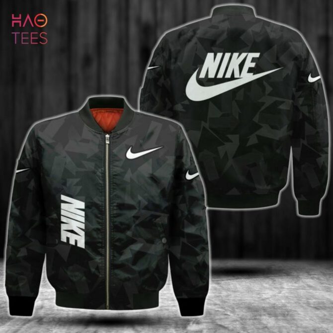 Stylish Nike Black Bomber Jacket - Trendy Design, Ultimate Comfort & Perfect Fit! - Image 2