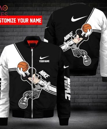 Customizable Nike Mickey Basketball Jacket - Personalize Your Style Now!