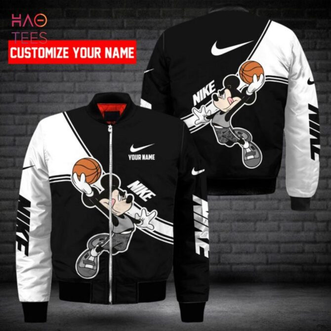 Customizable Nike Mickey Basketball Jacket - Personalize Your Style Now! - Image 2