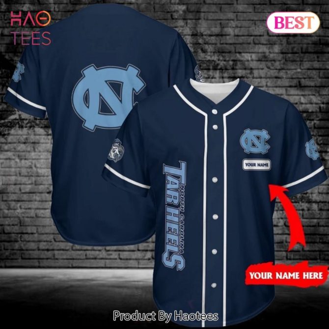Custom Unc Tar Heels Jersey - Personalized Name & Logo Sportswear