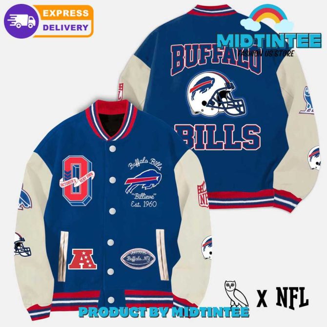 Buffalo Bills Varsity Jacket - Official Nfl Team Apparel , Fast Shipping!