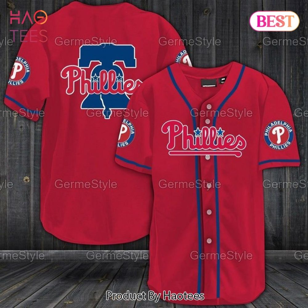 Red Philadelphia Phillies Jersey - Classic Baseball Fan Gear For All Ages
