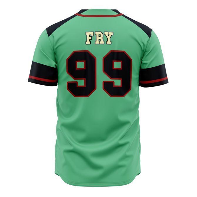 Futuristic Green Baseball Jersey – Stylish & Comfortable With Unique Logo - Image 2