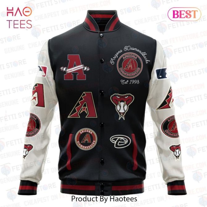 Arizona Diamondbacks Varsity Jacket - Stylish Team Logo Apparel For Fans - Image 2
