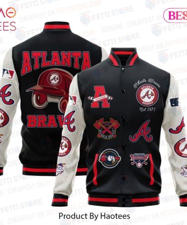 Atlanta Braves Varsity Jacket - Premium Embroidered Baseball Fan Gear By Haotees