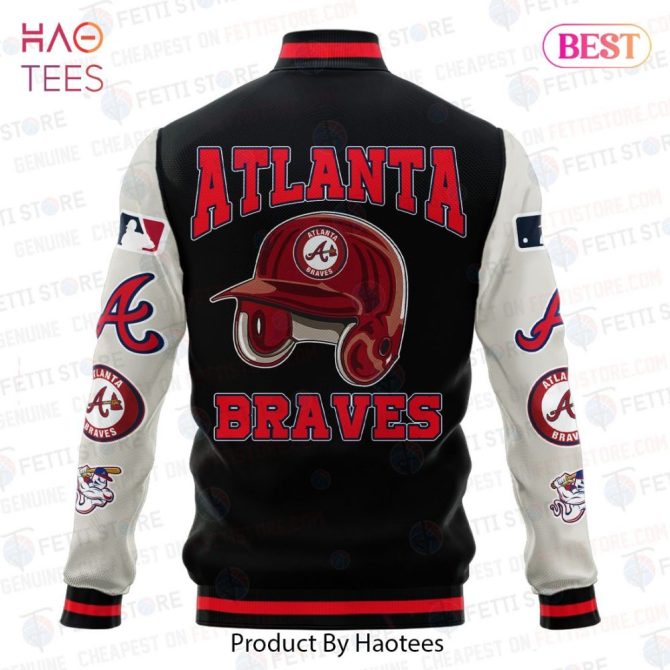 Atlanta Braves Varsity Jacket - Premium Embroidered Baseball Fan Gear By Haotees - Image 3