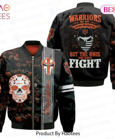 Premium Chicago Bearsnational Football League Aop Bomber Jacket