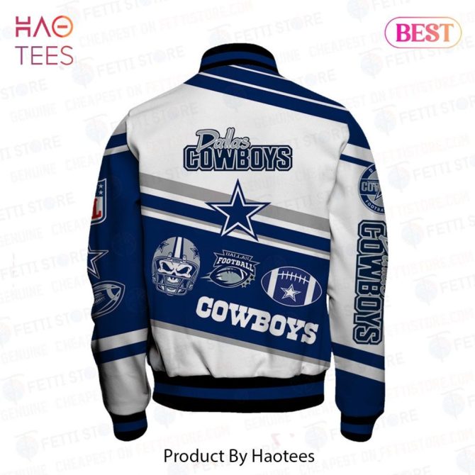 Dallas Cowboys Varsity Jacket - Nfl Fan Gear, Stylish & Warm, Perfect For Game Day! - Image 3