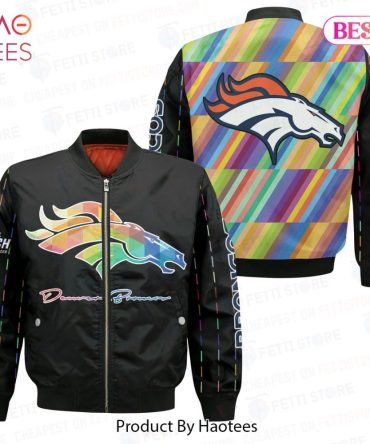 Premium Denver Broncosnational Football League Aop Bomber Jacket
