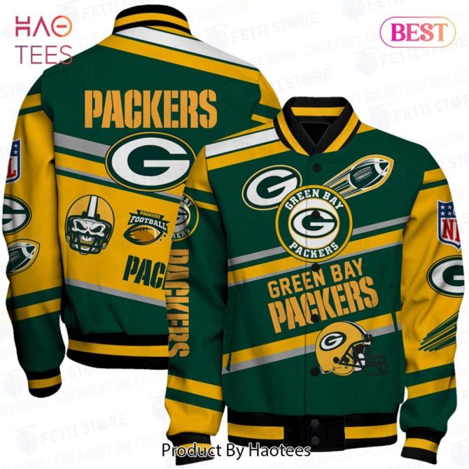 Green Bay Packers Varsity Jacket - Official Nfl Team Apparel For Fans