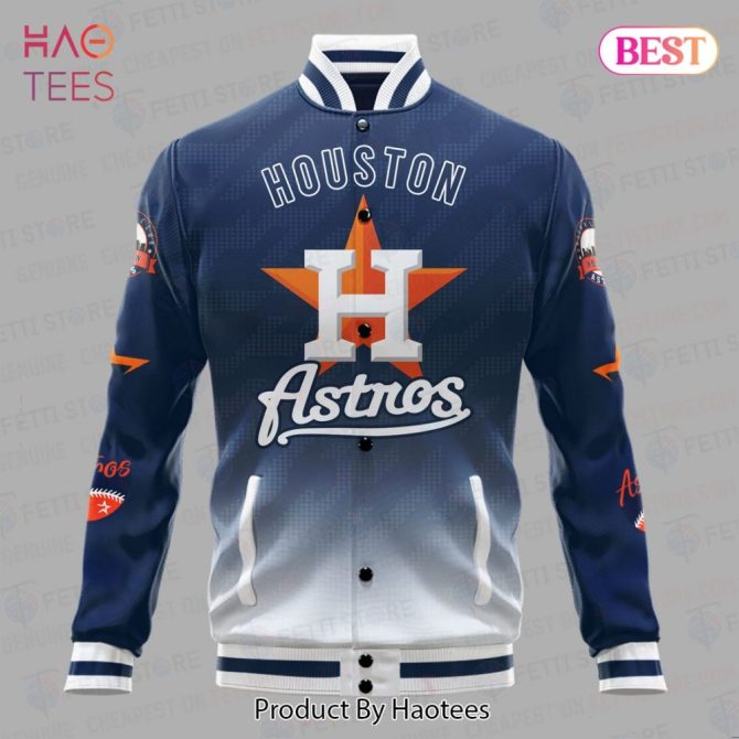 Houston Astros Varsity Jacket - Stylish Fan Apparel For 2023 Season - Image 2