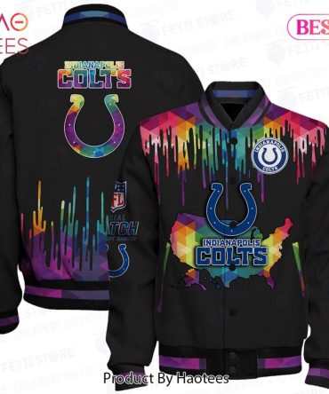 Colorful Indianapolis Colts Jacket - Official Nfl Fan Gear For Men & Women - Unique Design