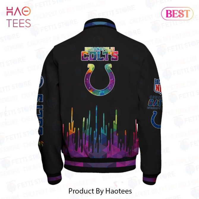 Colorful Indianapolis Colts Jacket - Official Nfl Fan Gear For Men & Women - Unique Design - Image 3