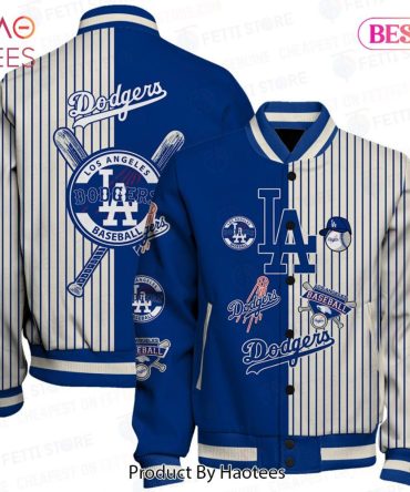 Official La Baseball Team Varsity Jacket - Stylish Fan Apparel For Dodgers Lovers