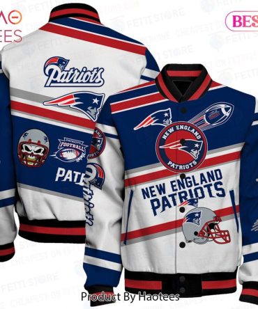 New England Patriots Varsity Jacket - Stylish Nfl Fan Gear By Haotees