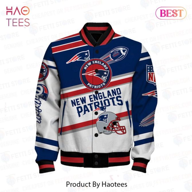New England Patriots Varsity Jacket - Stylish Nfl Fan Gear By Haotees - Image 2