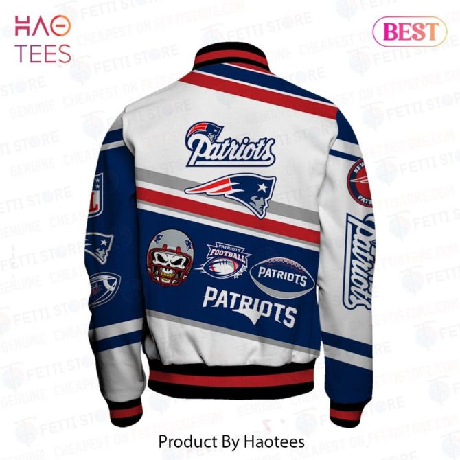 New England Patriots Varsity Jacket - Stylish Nfl Fan Gear By Haotees - Image 3