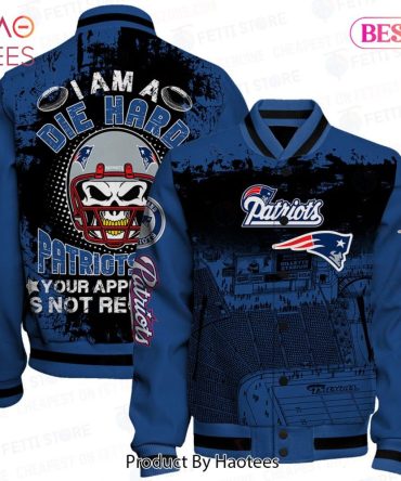 Die Hard Patriots Fan Varsity Jacket - Bold Design & Premium Comfort