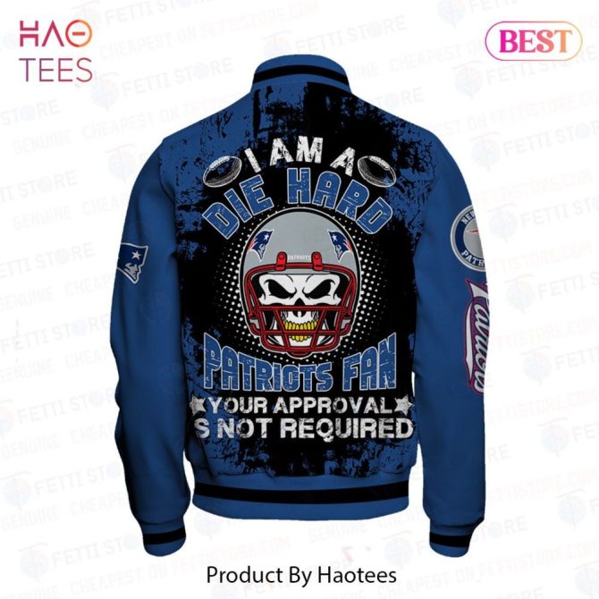 Die Hard Patriots Fan Varsity Jacket - Bold Design & Premium Comfort - Image 3