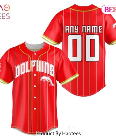 Custom Red Baseball Jersey – Personalized Name & Number – Premium Quality