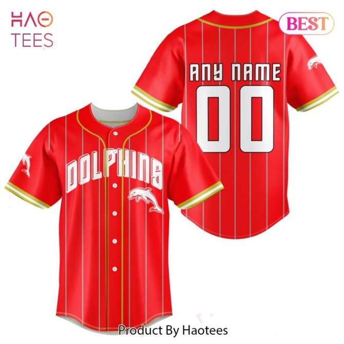 Custom Red Baseball Jersey – Personalized Name & Number – Premium Quality