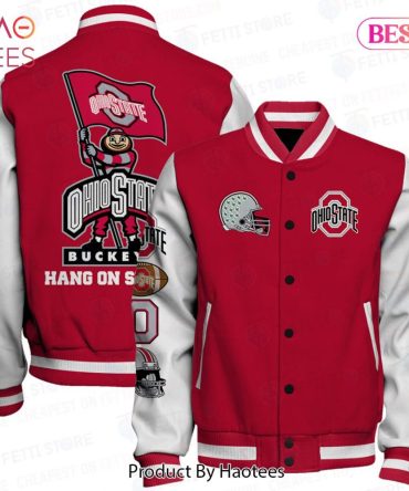 Ohio State Buckeyes Varsity Jacket - Stylish Fan Gear For Game Day Enthusiasts