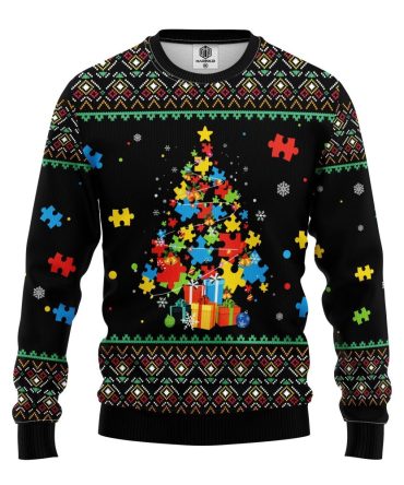 Autism Ugly Christmas Sweater Amazing Gift Idea Thanksgiving Gift