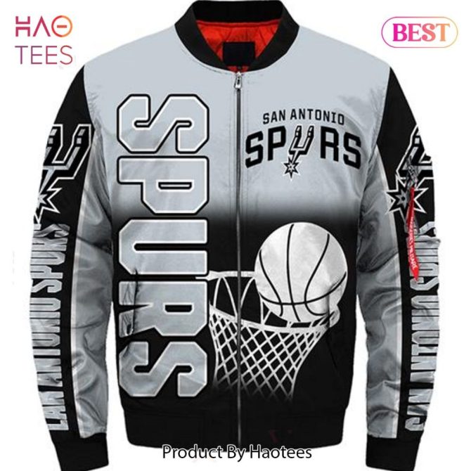 New Fashion   San Antonio Spurs Bomber Jacket Winter Coat Gift For Men - Image 2