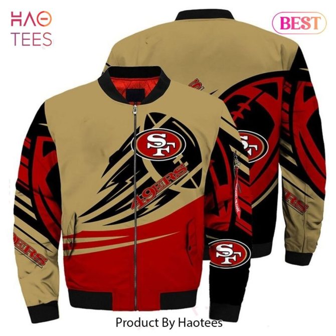 New Fashion   San Francisco 49Ers Bomber Jacket Graphic Ultra-Balls