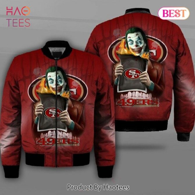 New Fashion   San Francisco 49Ers Bomber Jacket Winter Coat Gift For Men - Image 3