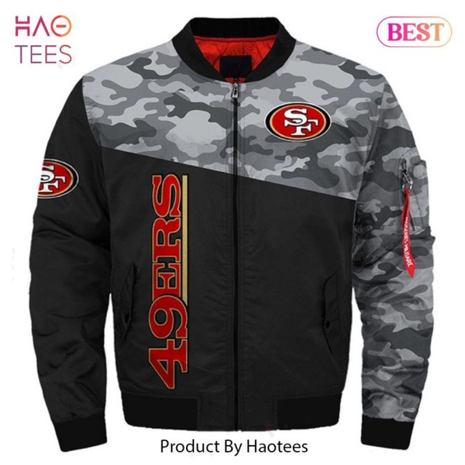 New Fashion   San Francisco 49Ers Bomber Jacket Winter Coat Gift For Men - Image 5