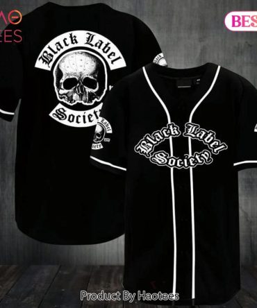 Black Label Society Skull Baseball Jersey - Premium Rock Band Apparel Tee