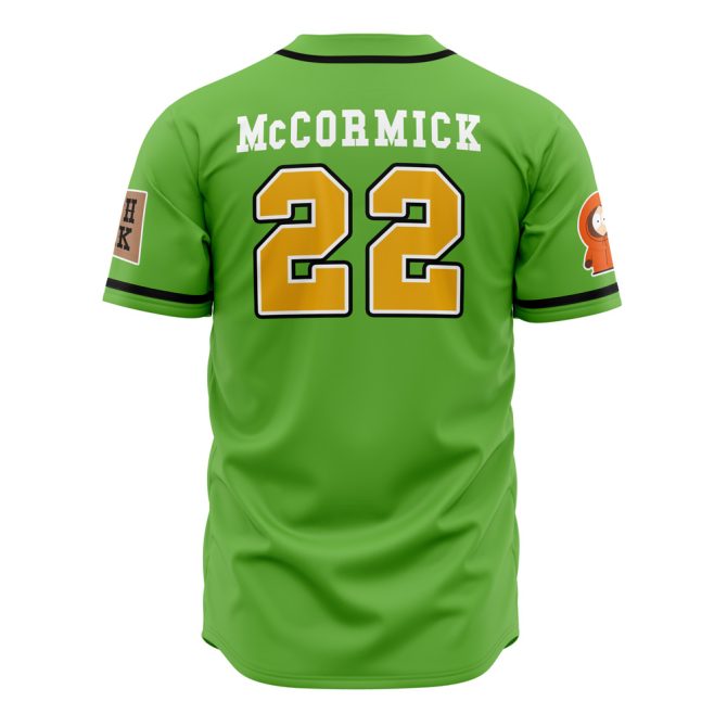 South Park Cows Green Baseball Jersey - Fun Cartoon Fan Apparel - Image 2