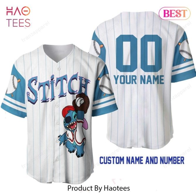 Custom Stitch Baseball Jersey – Personalize With Your Name & Number , Unique Gift