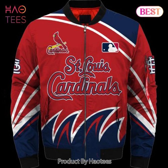 New Fashion   St Louis Cardinals Bomber Jacket Style Winter Gift For Men - Image 2