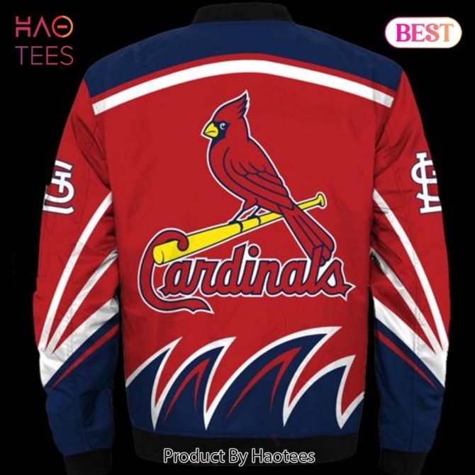 New Fashion   St Louis Cardinals Bomber Jacket Style Winter Gift For Men - Image 3