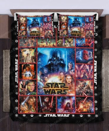 Star Wars Saga Bedding Set – Epic Design For Ultimate Fans, Twin/Queen Sizes Available