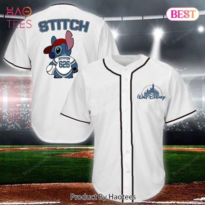 Disney Stitch Baseball Jersey - Cute & Comfy Fan Apparel For All Ages!