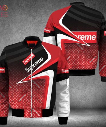 Stylish Red & Black Graphic Bomber Jacket - Bold Streetwear Fashion For Men