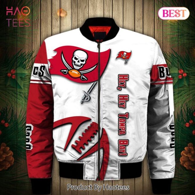 New Fashion   Tampa Bay Buccaneers Bomber Jacket Graphic Balls Gift For Fans