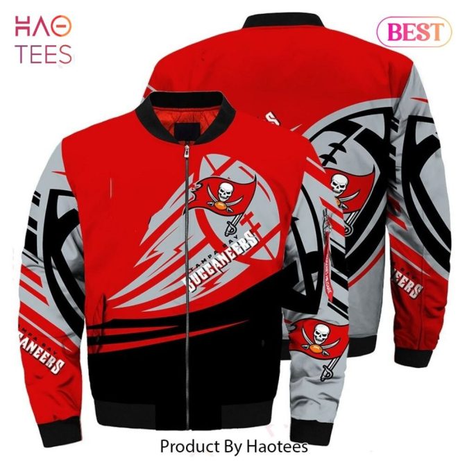 New Fashion   Tampa Bay Buccaneers Bomber Jacket Graphic Ultra-Balls