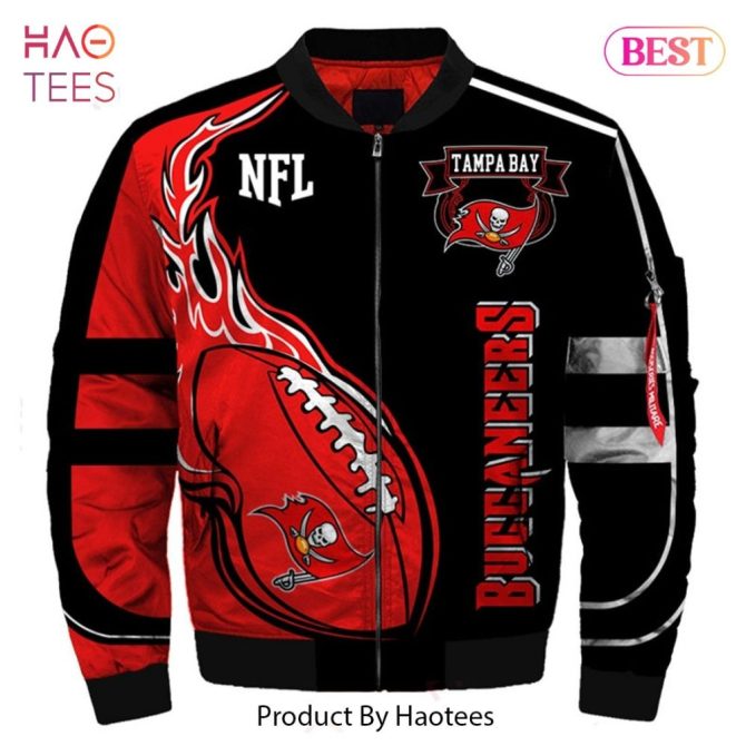 New Fashion   Tampa Bay Buccaneers Bomber Jacket Winter Coat Gift For Men