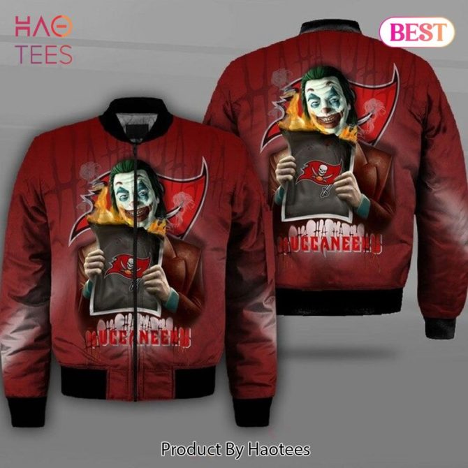New Fashion   Tampa Bay Buccaneers Bomber Jacket Winter Coat Gift For Men - Image 4